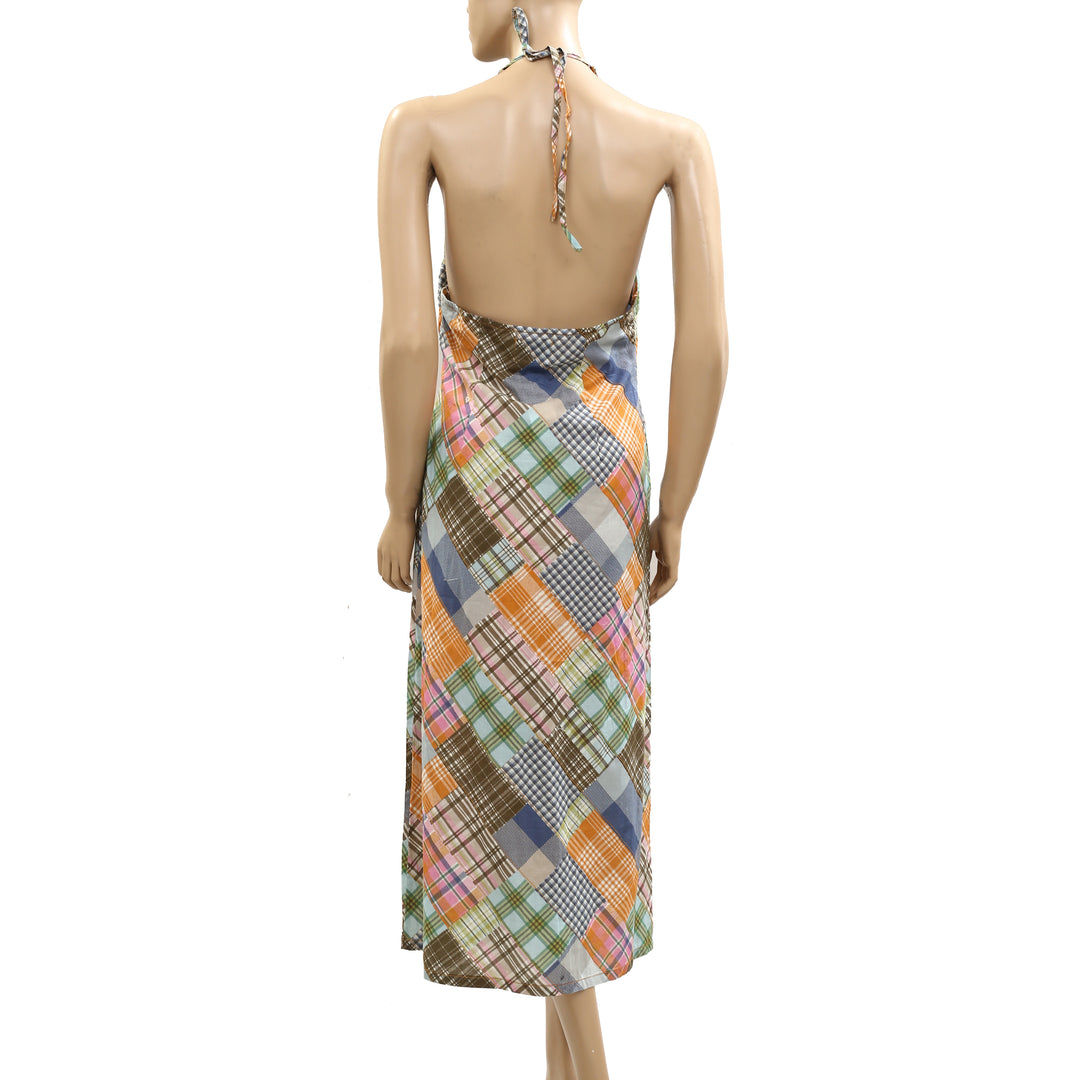 Urban Outfitters BDG Danny Madras Halter Midi Dress