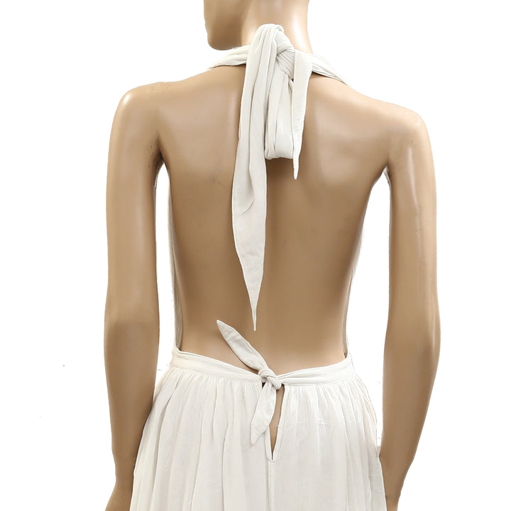 Free People Cowl Neck Long Maxi Dress