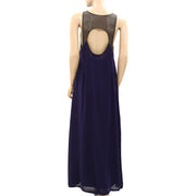 Staring At Stars Urban Outfitters Solid Mesh Maxi Dress