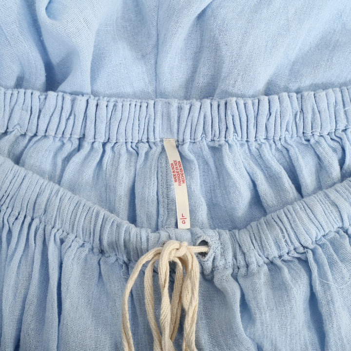 Free People Wide Leg Mid-Rise Pants