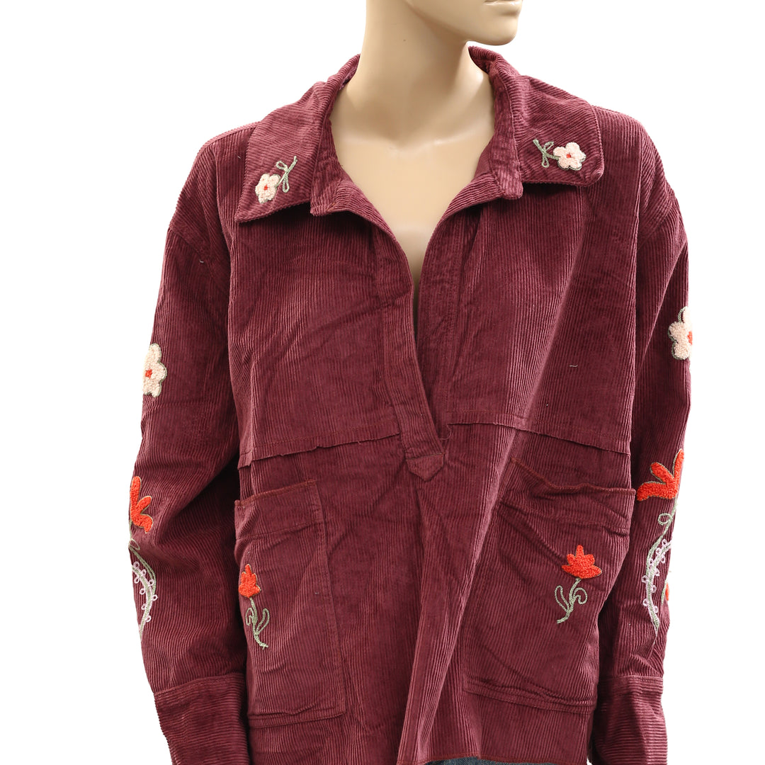 Free People We The Free Winter Bloom Pullover Top