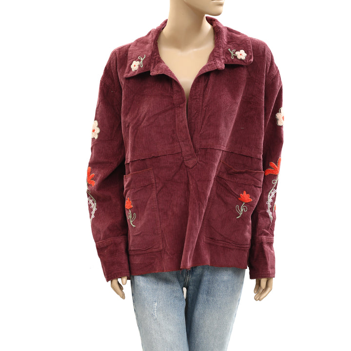 Free People We The Free Winter Bloom Pullover Top