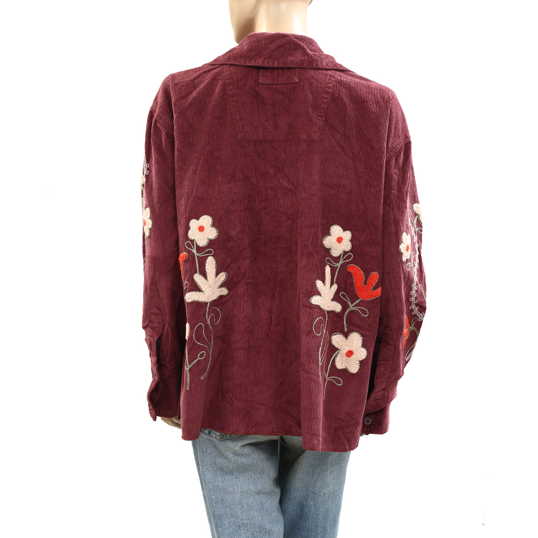 Free People We The Free Winter Bloom Pullover Top