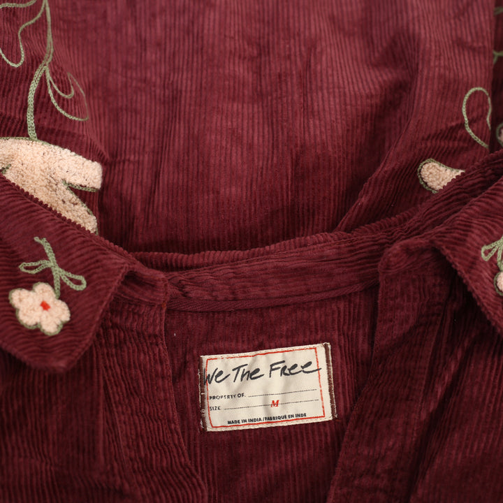 Free People We The Free Winter Bloom Pullover Top