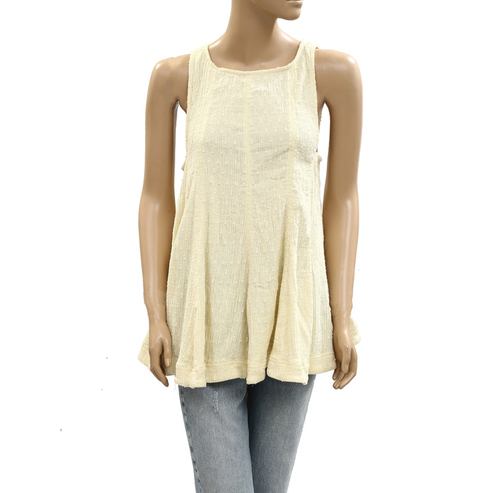 Free People Cassius Clip Dot Tunic Top