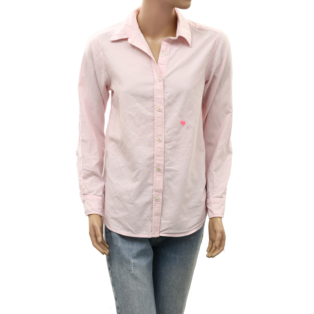Kerri Rosenthal Mia Lightweight Oxford Shirt Tunic Top