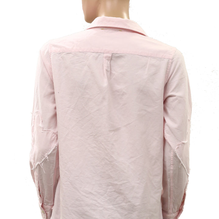 Kerri Rosenthal Mia Lightweight Oxford Shirt Tunic Top