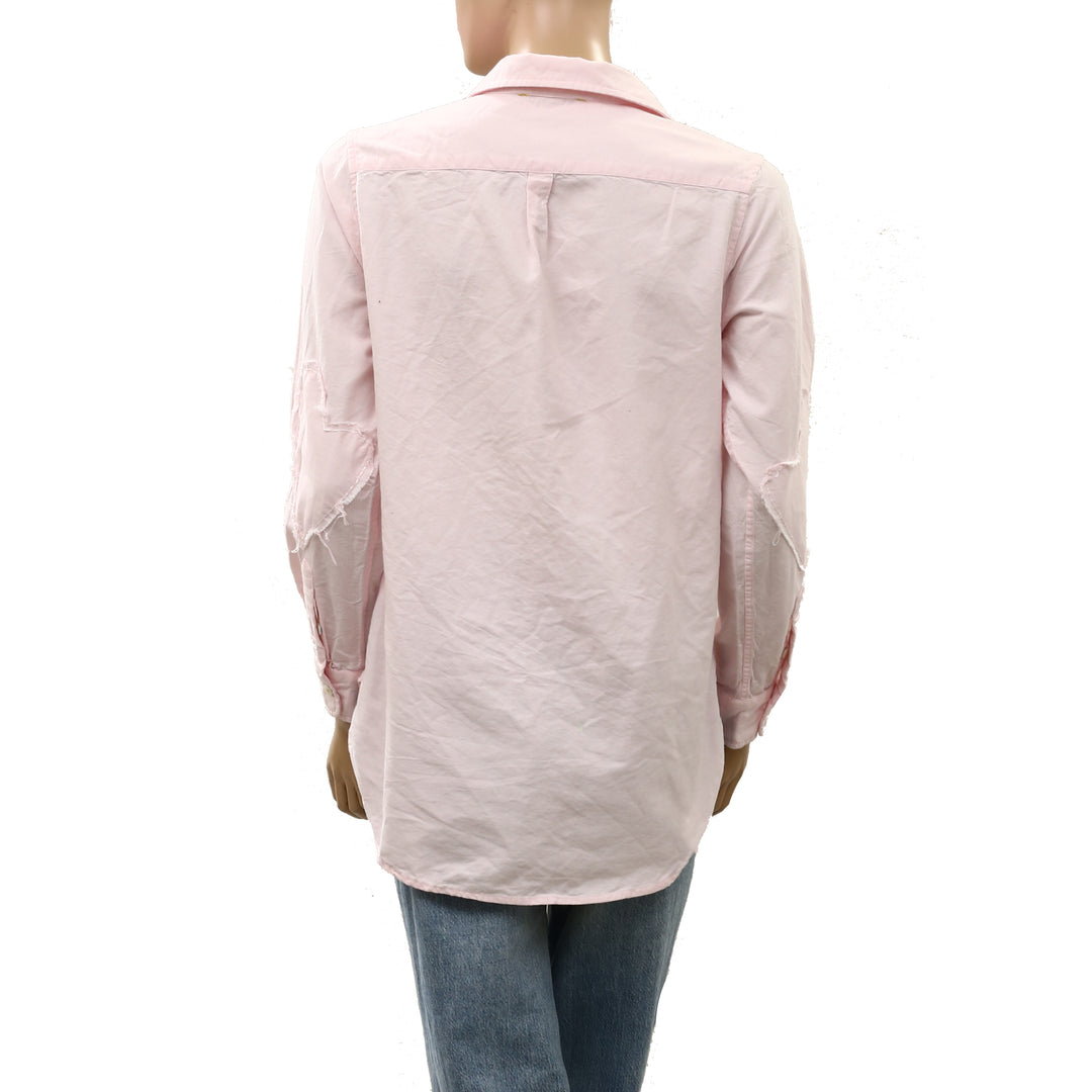 Kerri Rosenthal Mia Lightweight Oxford Shirt Tunic Top