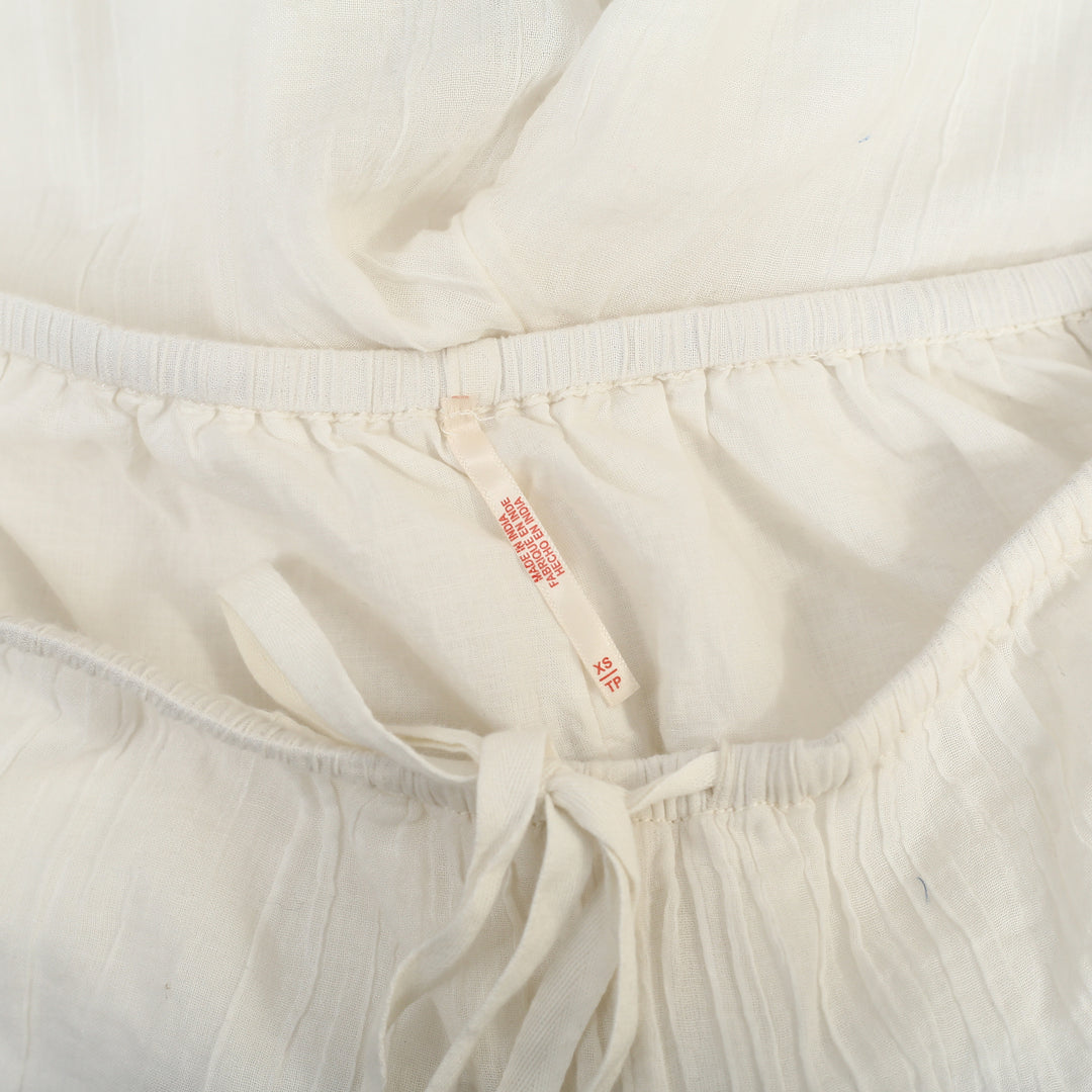 Urban Outfitters Kimchi Blue Livia Ruffle Bloomer Capri Pants