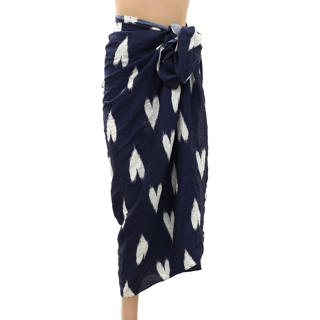 Kerri Rosenthal Roper Ikat Heart Sarong