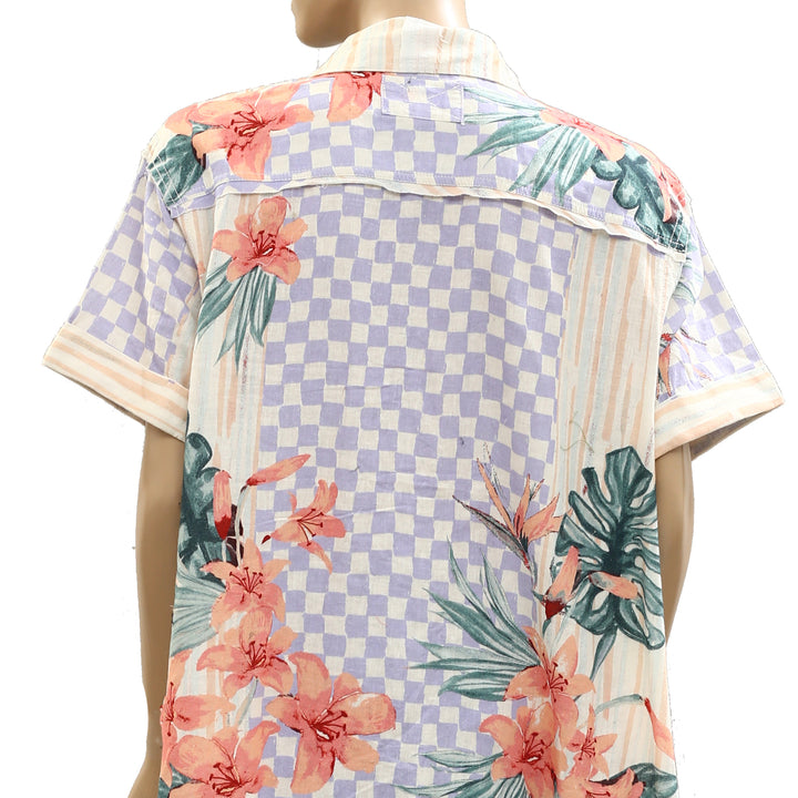 Free People We The Free Retro Tropics Shirt Top