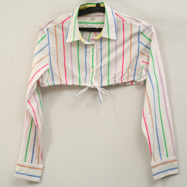 Kerri Rosenthal Mia Multi Striped Shirt