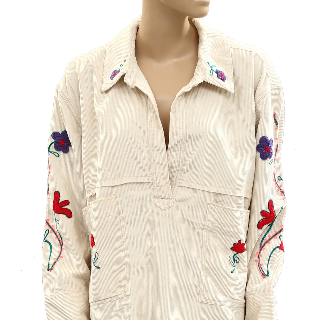 Free People We The Free Winter Bloom Pullover Top