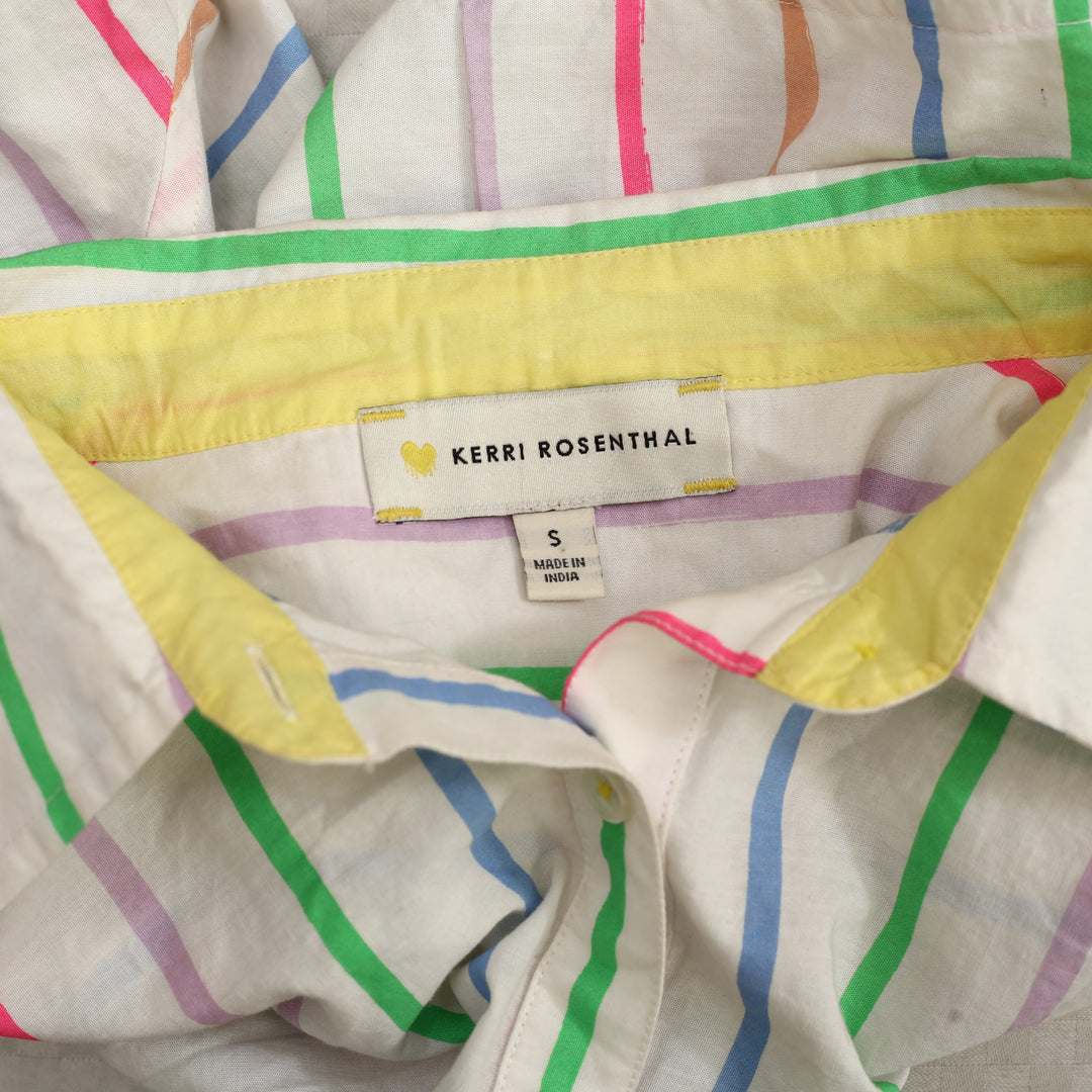 Kerri Rosenthal Mia Multi Striped Shirt