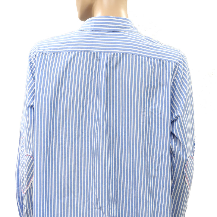 Kerri Rosenthal Mia Shirt Stripe Blue/white