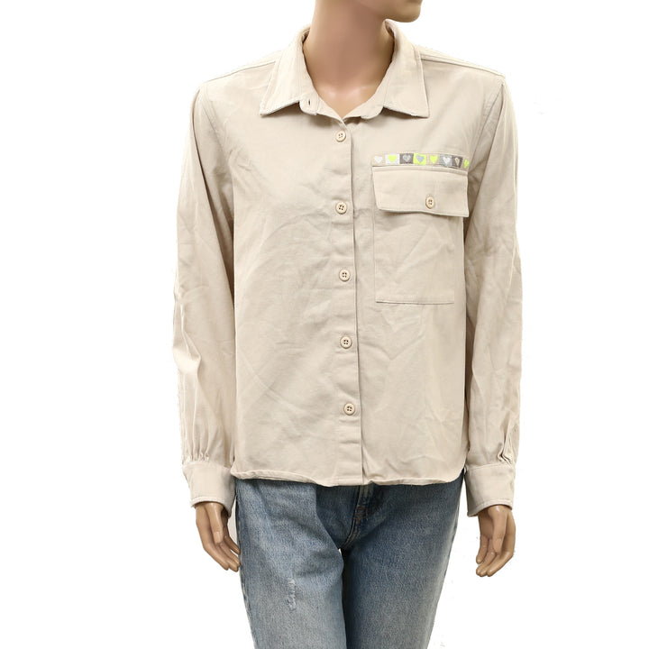 Kerri Rosenthal Pia Love Brigade Shirt Top