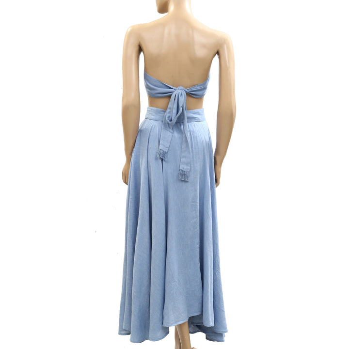 Free People Sundown Midi Skirt