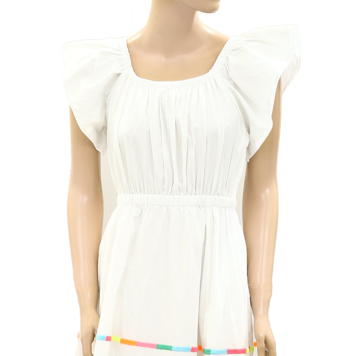 Kerri Rosenthal Tailor Embroidered Midi Dress