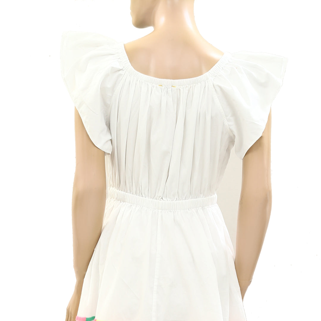 Kerri Rosenthal Tailor Embroidered Midi Dress