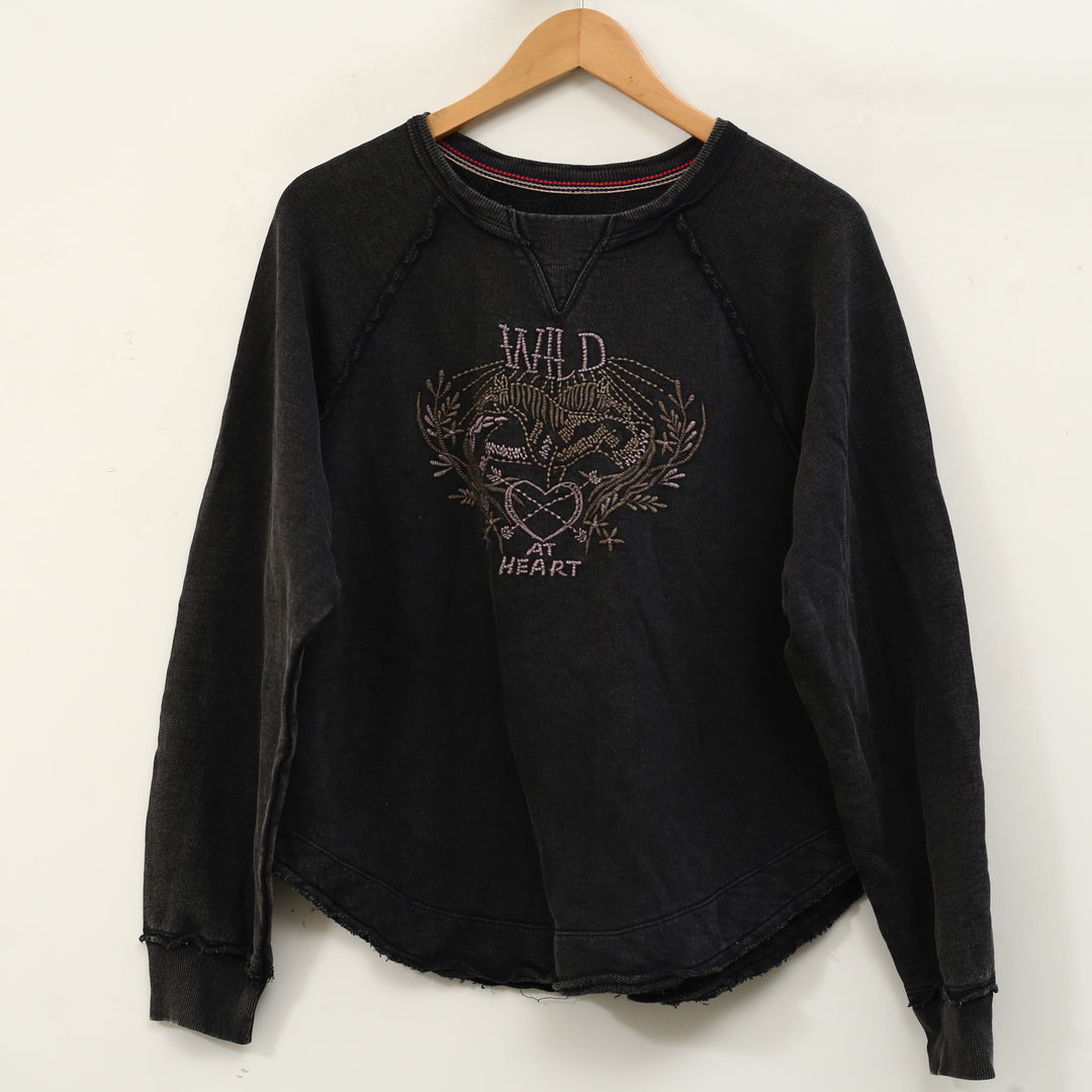 Free People We The Free Sweatshirt Blouse Top