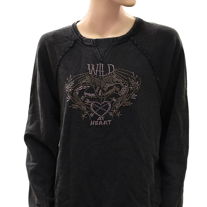 Free People We The Free Sweatshirt Blouse Top