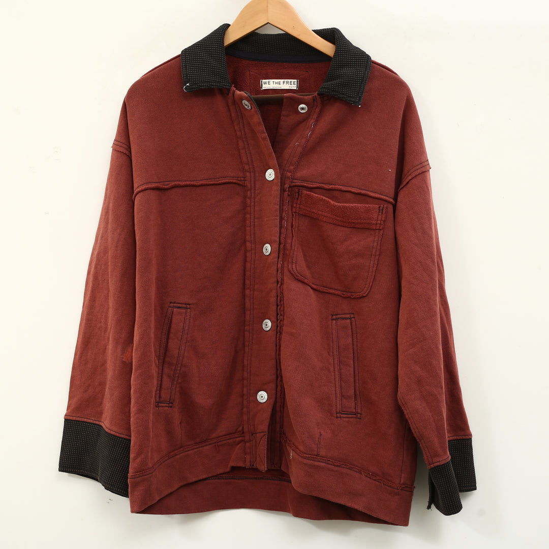 Free People We The Free Cabin Chore Jacket Top