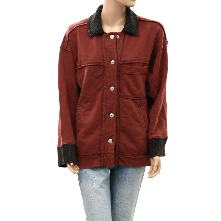 Free People We The Free Cabin Chore Jacket Top
