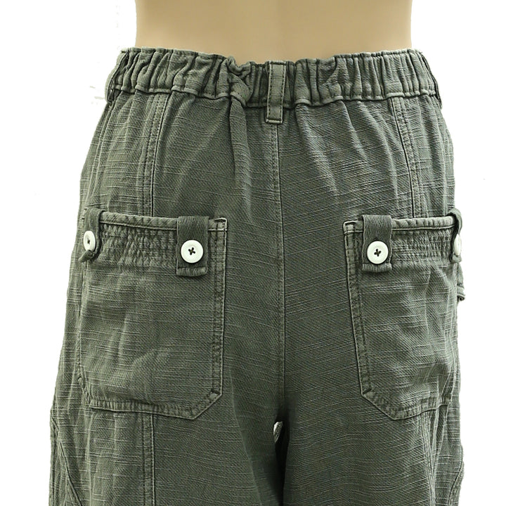 Free People Taybee Pleat Chino Shorts