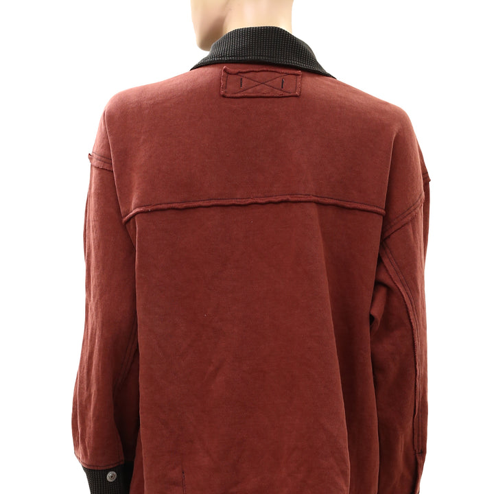 Free People We The Free Cabin Chore Jacket Top