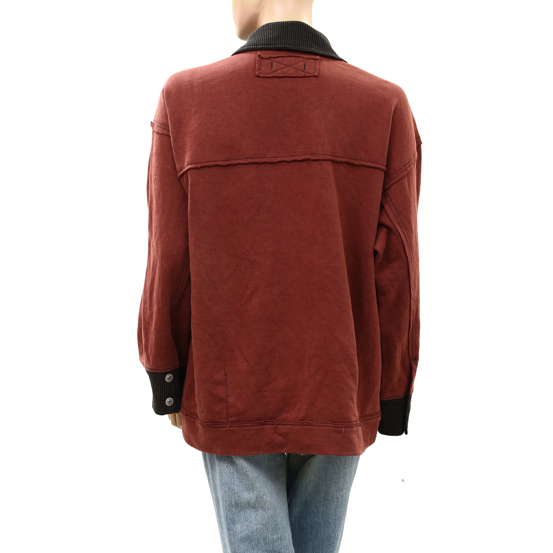 Free People We The Free Cabin Chore Jacket Top