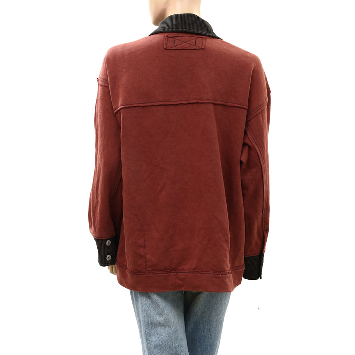 Free People We The Free Cabin Chore Jacket Top