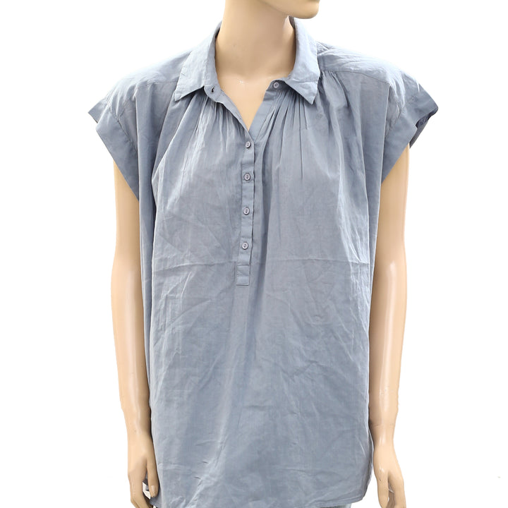 Nili Lotan Normandy Shirt Tunic Top