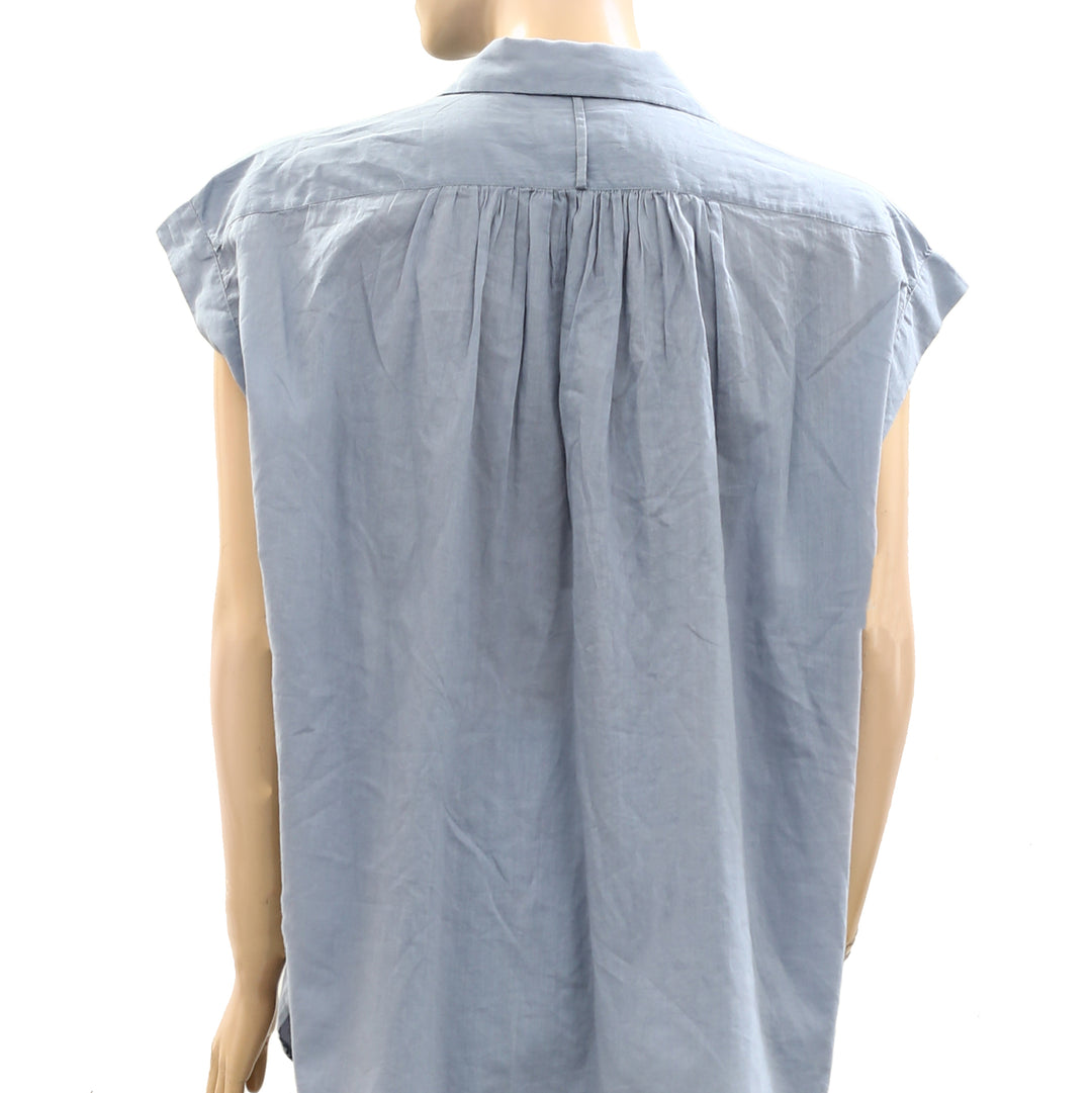 Nili Lotan Normandy Shirt Tunic Top