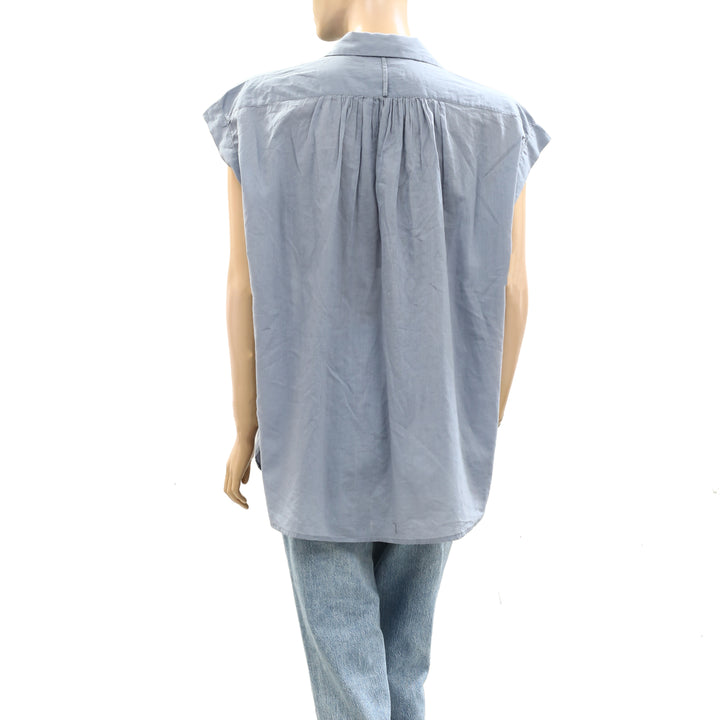 Nili Lotan Normandy Shirt Tunic Top