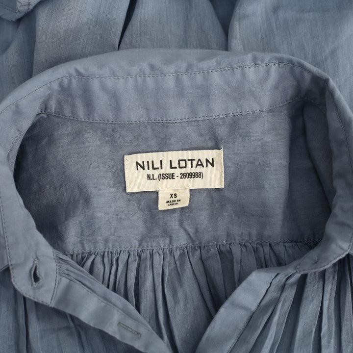 Nili Lotan Normandy Shirt Tunic Top