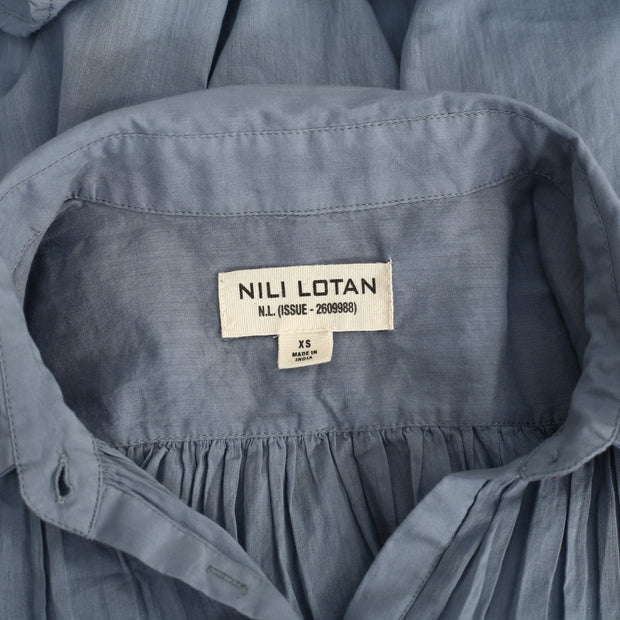 Nili Lotan 诺曼底衬衫束腰上衣