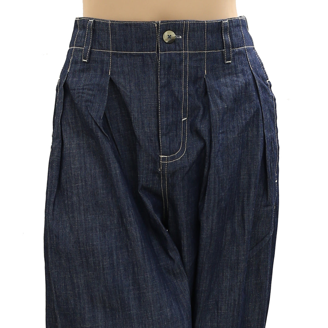 Free People We The Free Ridley Pull-On Barrel Jeans Pants