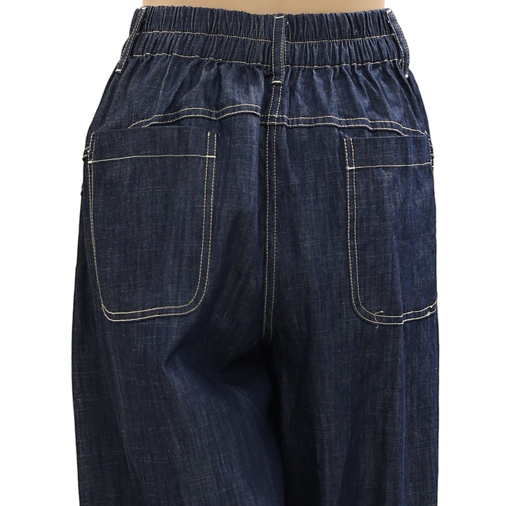 Free People We The Free Ridley Pull-On Barrel Jeans Pants