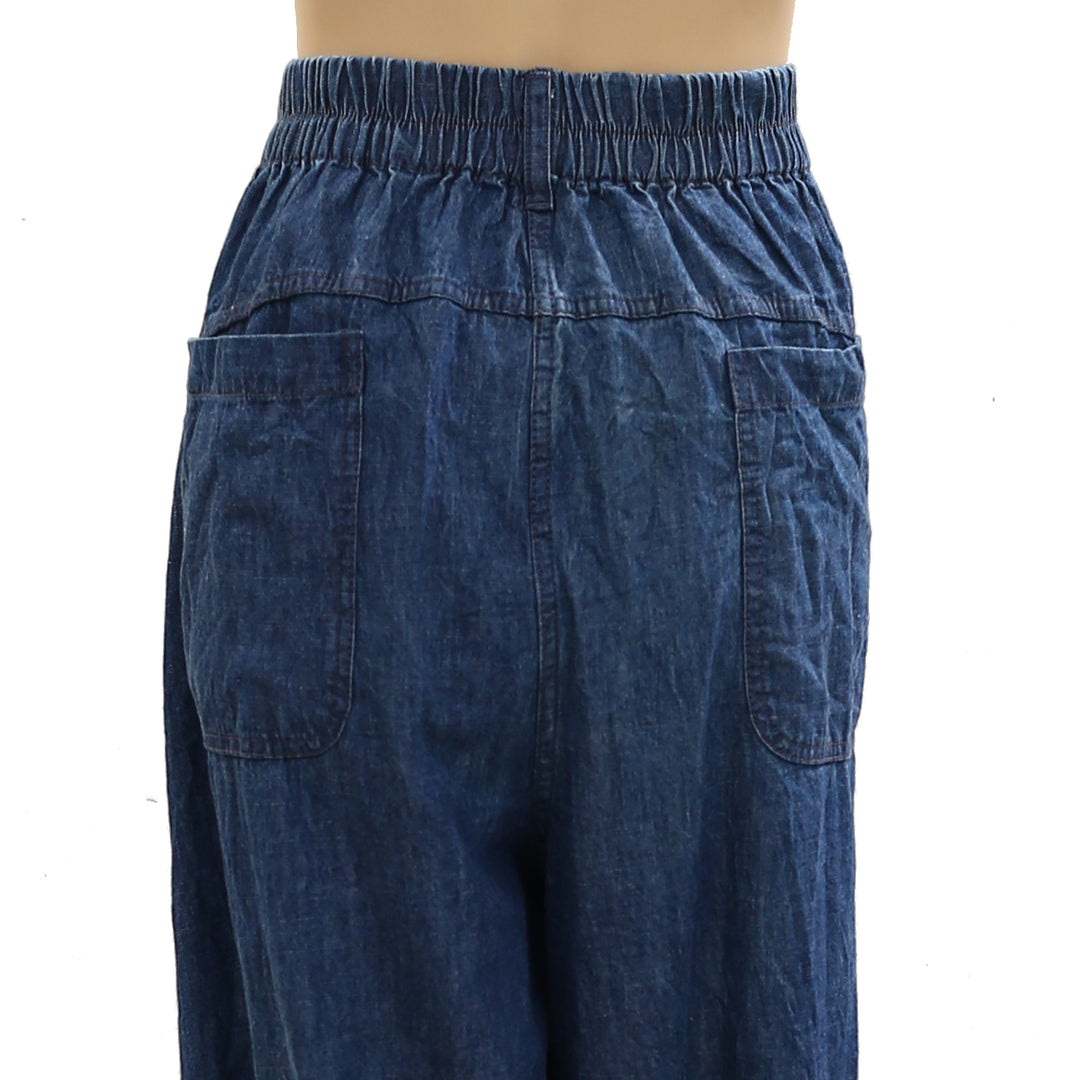 Free People We The Free Ridley Pull-On Barrel Jeans Pants