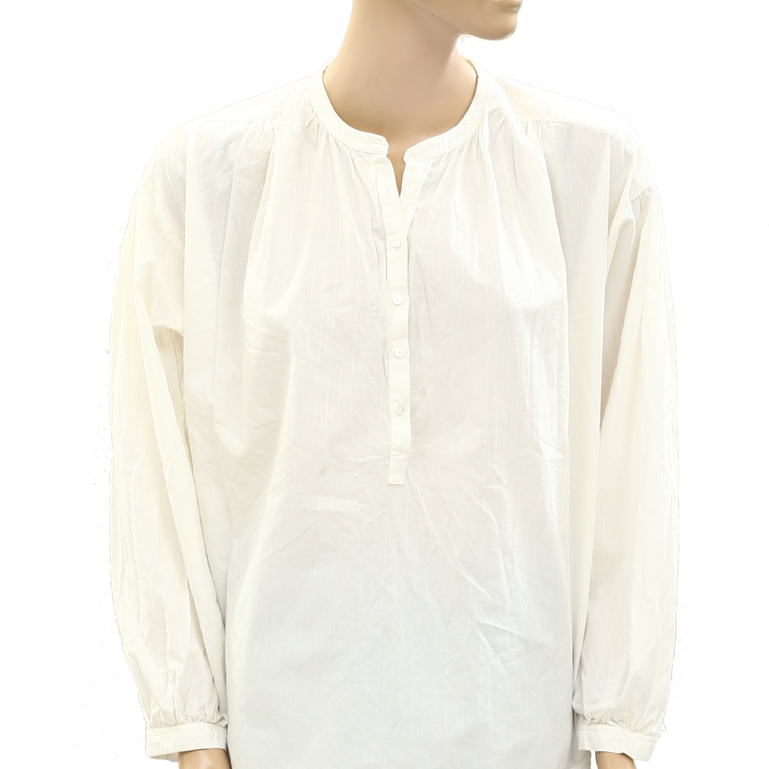 Nili Lotan Neville Shirt Tunic Top