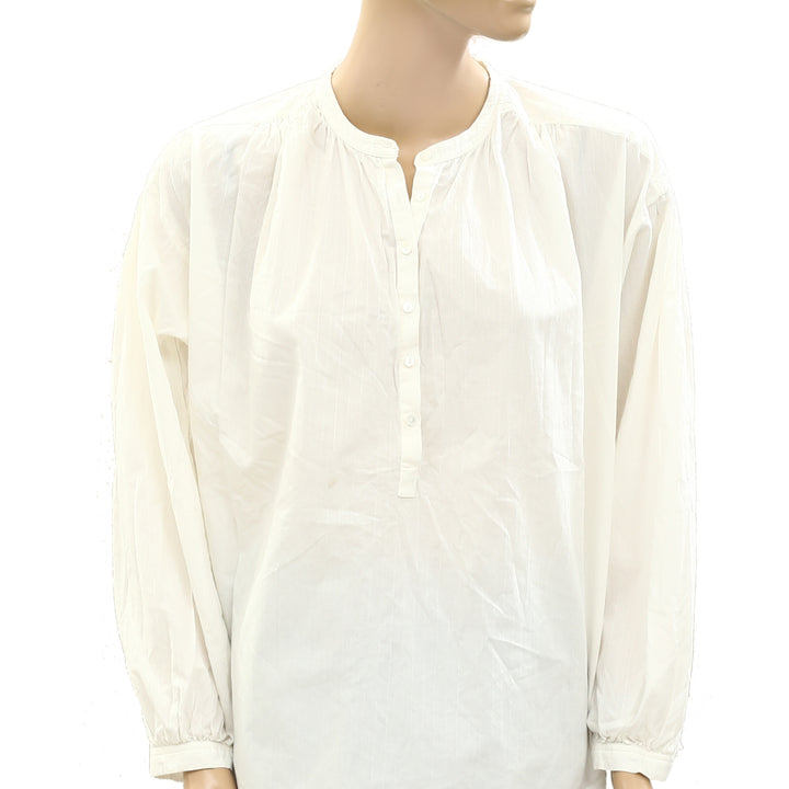 Nili Lotan Neville Shirt Tunic Top