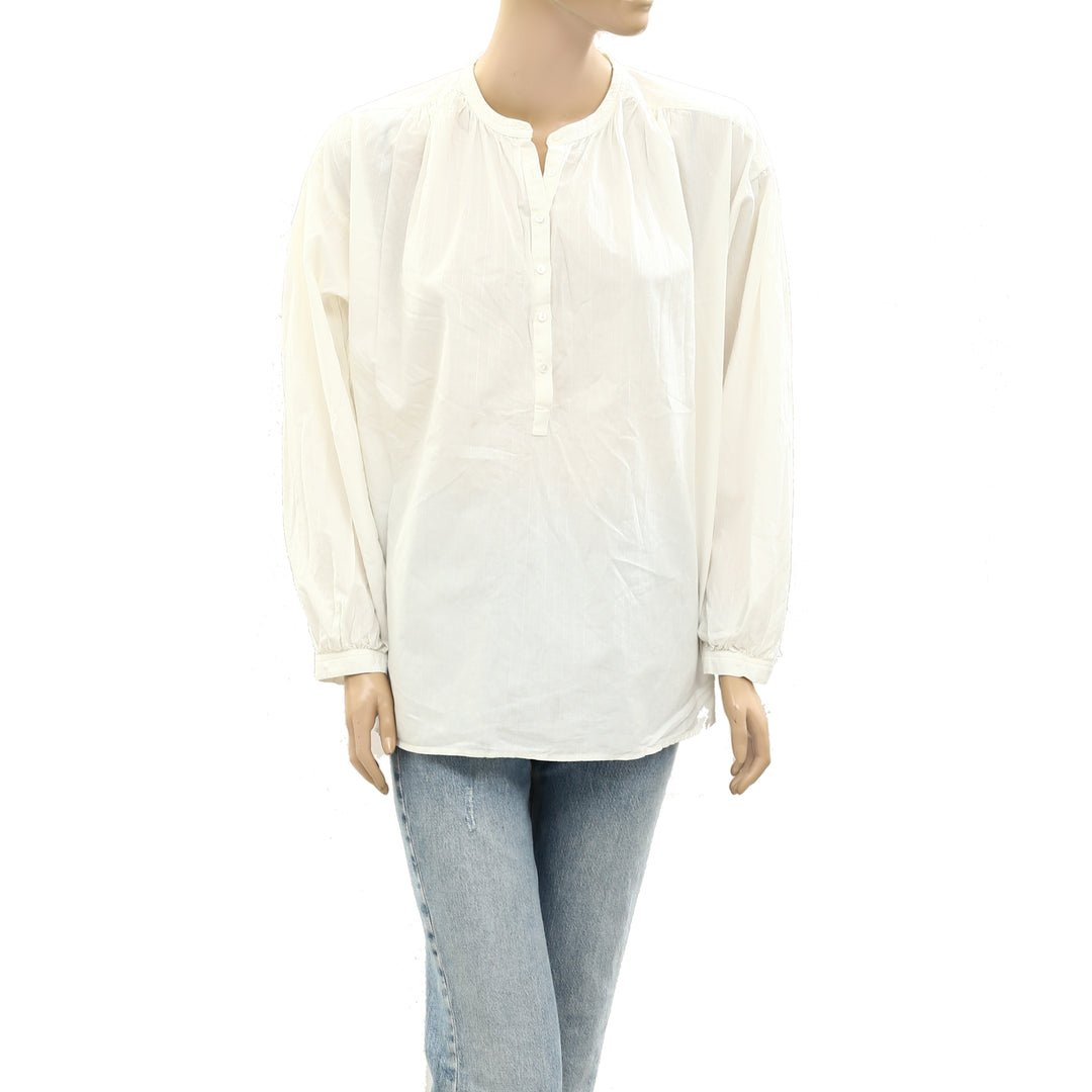 Nili Lotan Neville Shirt Tunic Top