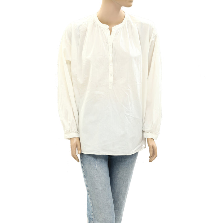 Nili Lotan Neville Shirt Tunic Top