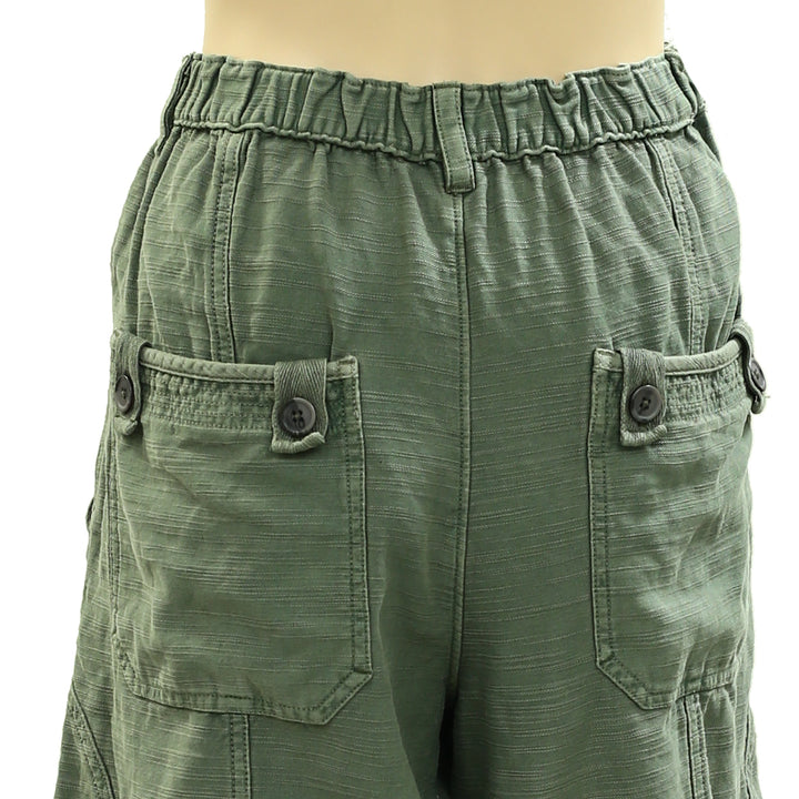 Free People Tybee Pleat Chino Shorts