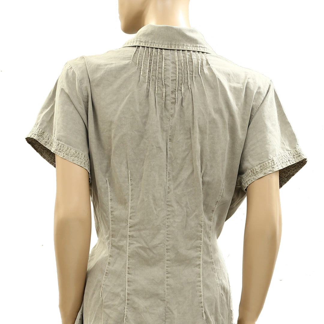 Free People Keep It Crisp Shortall Romper