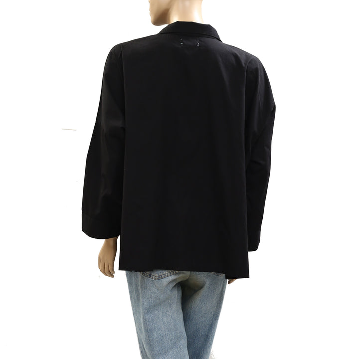 Voyageur By Mersea Emerson Pop Up Collar Top