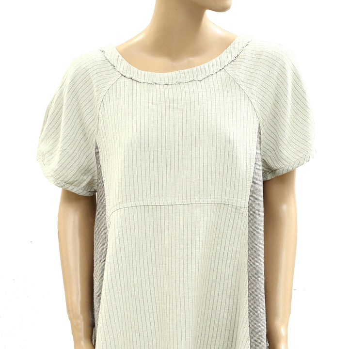 Free People We The Free Sunset City Menswear Tunic Top