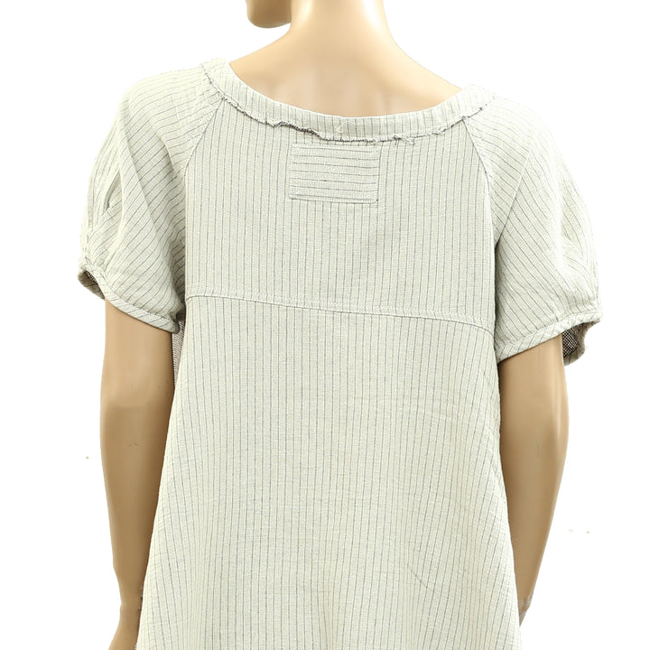 Free People We The Free Sunset City Menswear Tunic Top