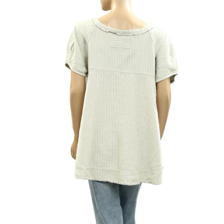 Free People We The Free Sunset City Menswear Tunic Top