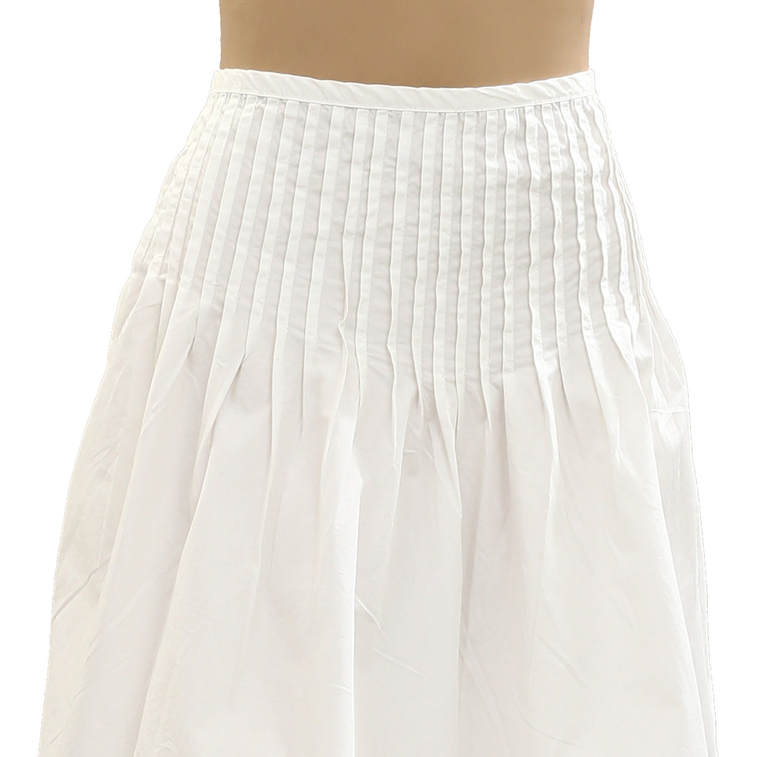 Free People Peyton Pintuck Midi Skirt